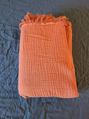 100% Cotton Gauze Throw Blanket